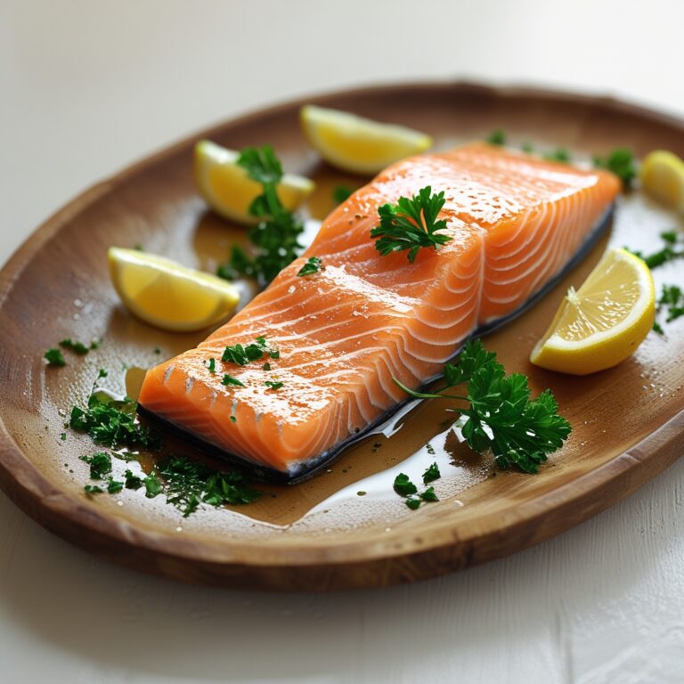 Baked Salmon with Lemon